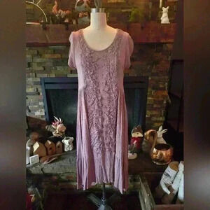 Dusty pink dress